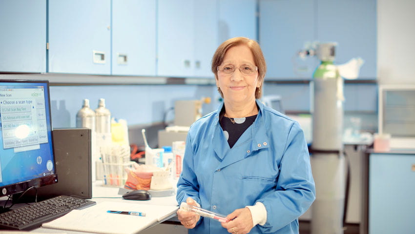 Researchers at the Health Tech Hub facility on Frenchay Campus.