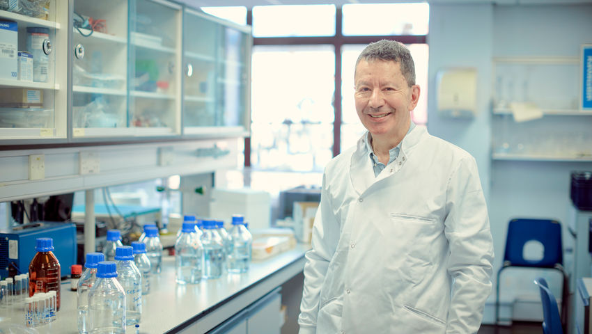 A researcher at the Health Tech Hub facility on Frenchay Campus.