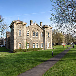 The front of accommodation at Glenside