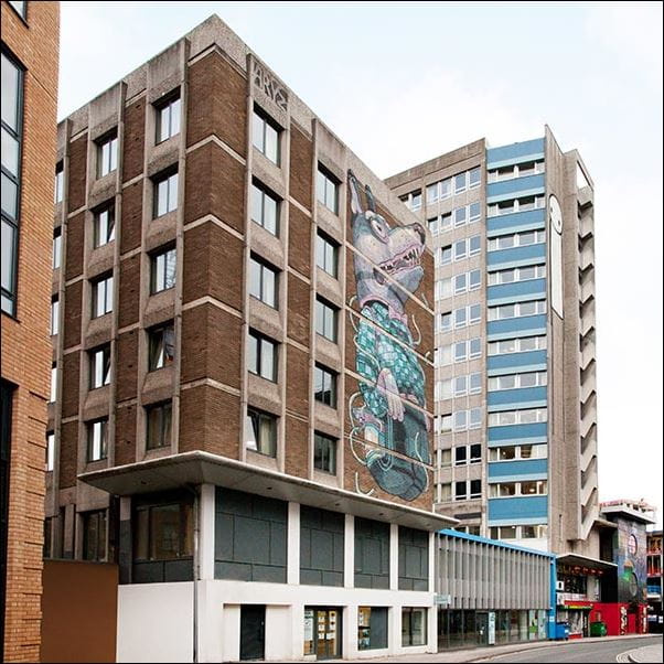 Nelson and Drake House student accommodation in Bristol city centre