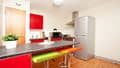 Phoenix Court kitchen area