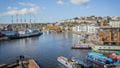 An overhead view looking down onto Bristol's waterfront with the S.S Great Britain in the background.