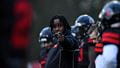 UWE Performance Sport American Football coach pointing during training.