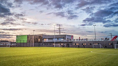 The Lockleaze Sports Centre.