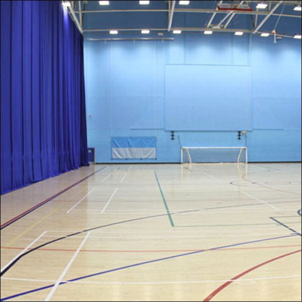 The sports hall at the Centre for Sport on Frenchay Campus.