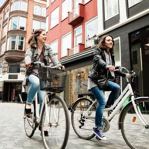 students explore Copenhagen during their summer abroad