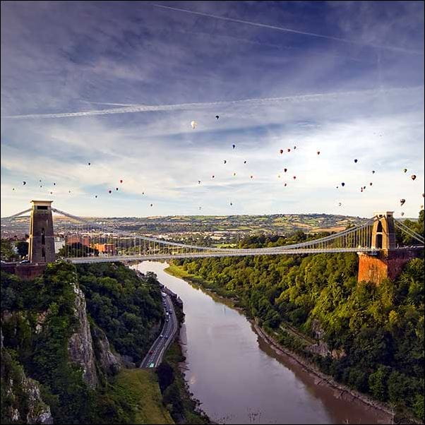 View of Clifton Suspension Bridge