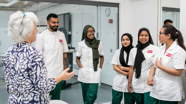 Clinical Skills suite mock flat