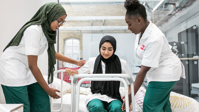 Clinical Skills suite mock flat