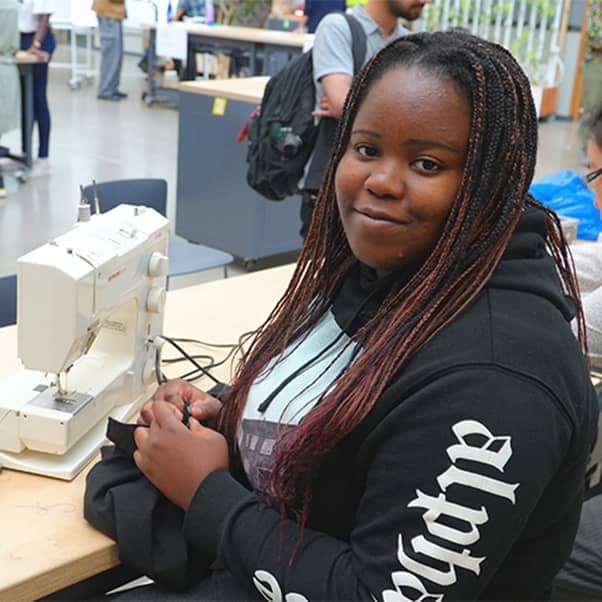 Erika Aiwekhoe, BEng Aerospace Engineering student and Repair Café coordinator
