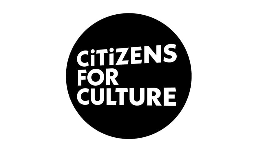 Citizens for Culture logo in black and white
