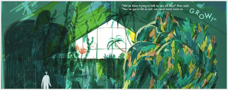 Homegrown book illustration from Katie Cottle.