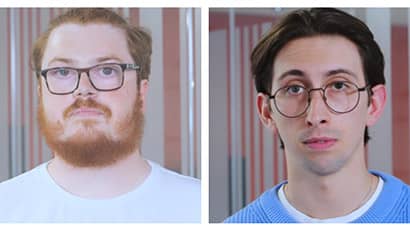 Former UWE Bristol students Adam Edwards and Harry O'Higgins