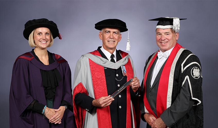 Honorary graduates UWE Bristol Andy Marsh