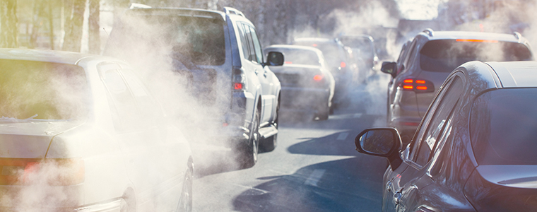 Cars on the street produce tons of emissions
