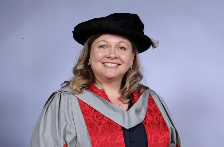 A portrait of one of UWE Bristol Honorary Graduates - Tracy Daszkiewicz