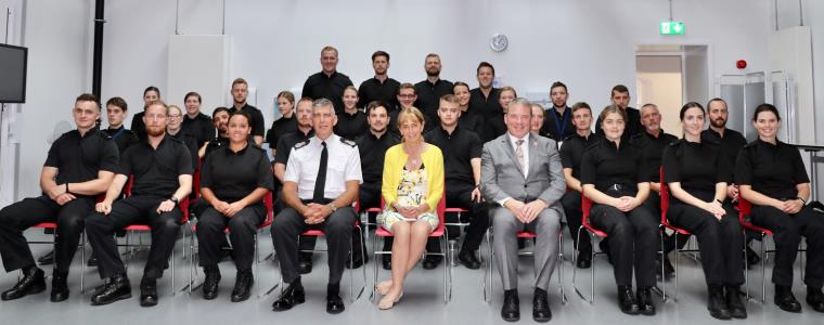 Partnership with Avon and Somerset Constabulary celebrated during degree apprenticeship exercise