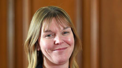 Portrait shot of Professor Amanda Coffey.