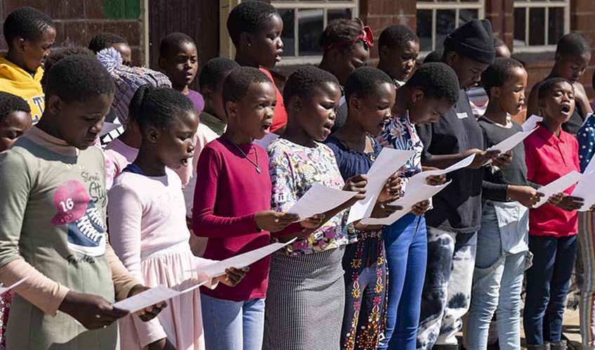 Project Zulu choir