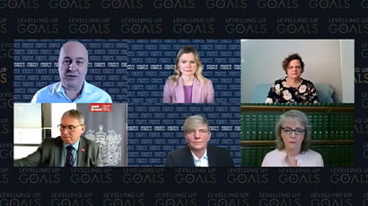 Virtual seminar with host Iain Dale and panellists including Steve West, Karin Smyth MP, Ina Goldberg and Liz Lister.