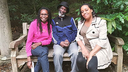 Evelyn Schiller, Lafrance Gordon and Andrea Drysdale, who have been collaborating with researchers