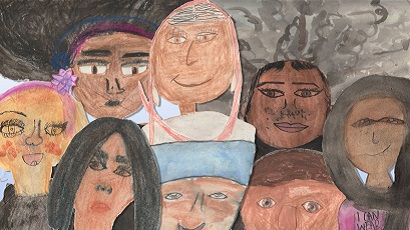 Illustration from ‘If Racism Vanished for a Day’ children's book