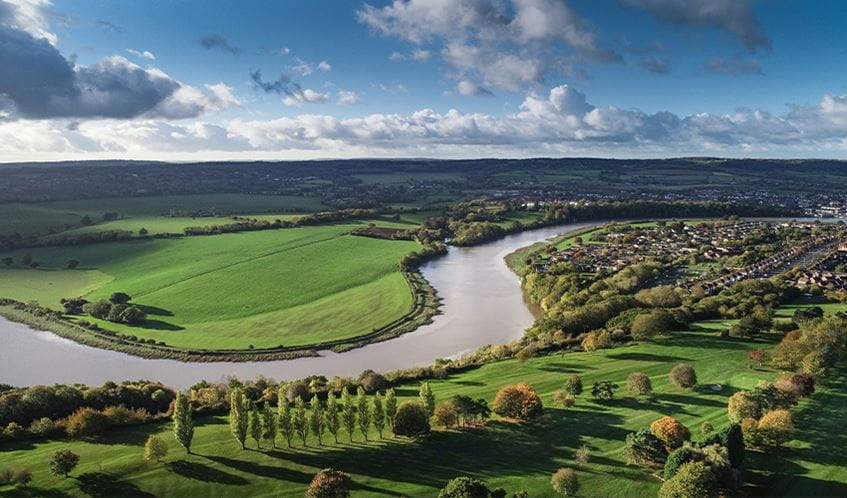 The River Severn wends its way through open countryside Adobe Stock image under licence