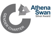 Athena Swan silver award logo.