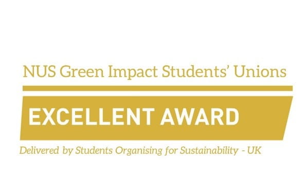NUS green impact 2021 award logo