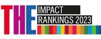 The impact rankings 2023 logo.