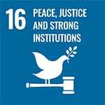 Sustainable development goal 16: Peace, justice and strong institutions