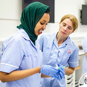 BAME midwifery student