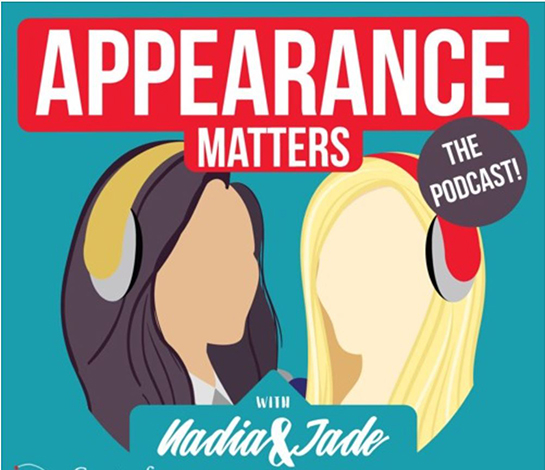 Logo of the Appearance Matters: The Podcast with Nadia and Jane.