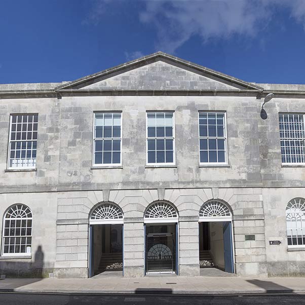 The exterior of Shire Hall in Bristol.