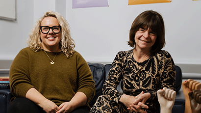 Dr Heidi Williamson and Dr Phillippa Diedrichs.