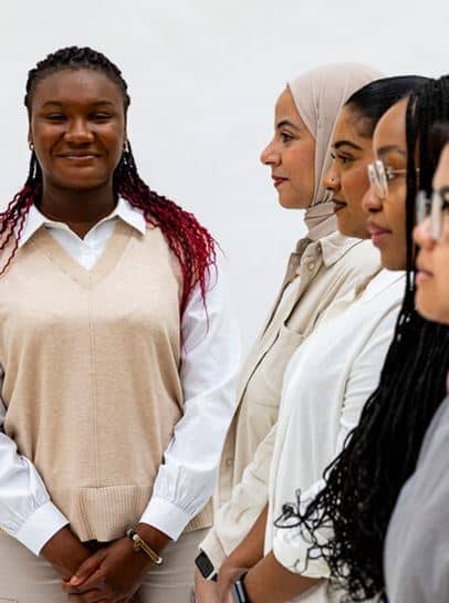 A group of global majority students