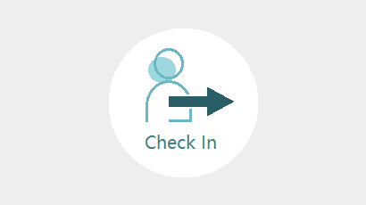 The MyAttendance 'Check In' icon