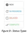 MyEngagement student interactions status types