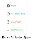 MyEngagement student interactions status types