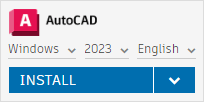 AutoCAD install