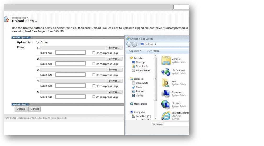 XA screenshot browse files