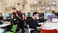 Study room in Bower Ashton Library.