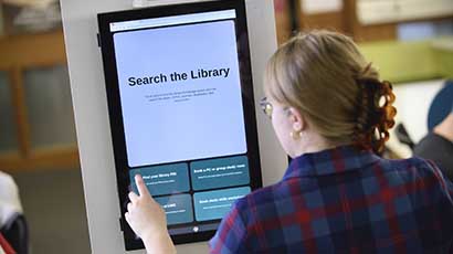 Browse resources - using library search