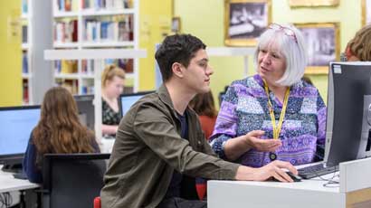 Using the library
