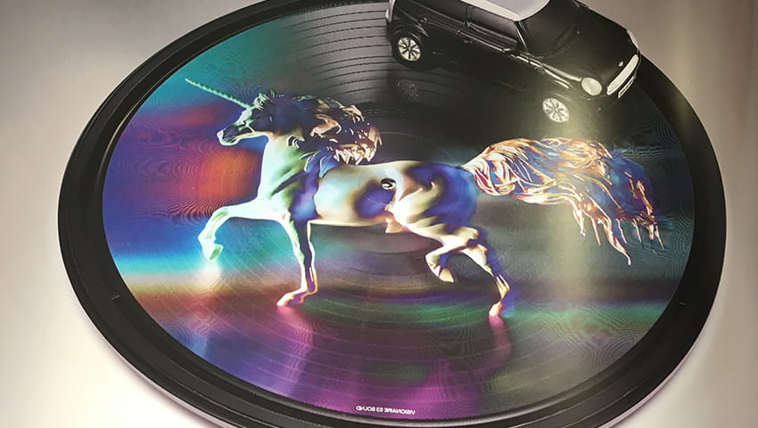 Visionaire vinyl record edition.