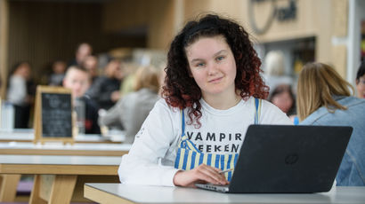 Emily a student content coordinator