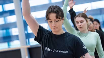 People practising barrex