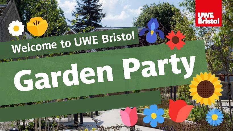 Welcome to UWE Bristol Garden Party