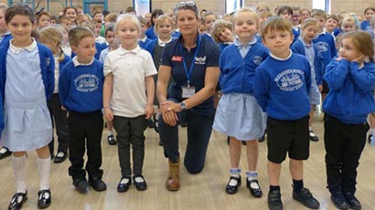 Antarctic Fire Angels and UWE Bristol join forces to bring visible female role models to Bristol schools