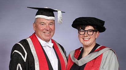 Watershed chief executive recognised with honorary doctorate from UWE Bristol